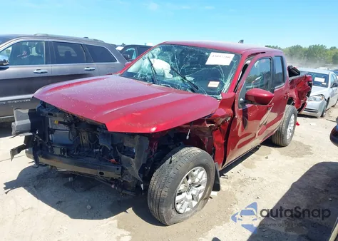 2022 Nissan Frontier Sv 4X4 from USA, damaged, VIN 1N6ED1EK8NN657193